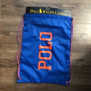 New Polo Ralph Lauren Draw String Bag